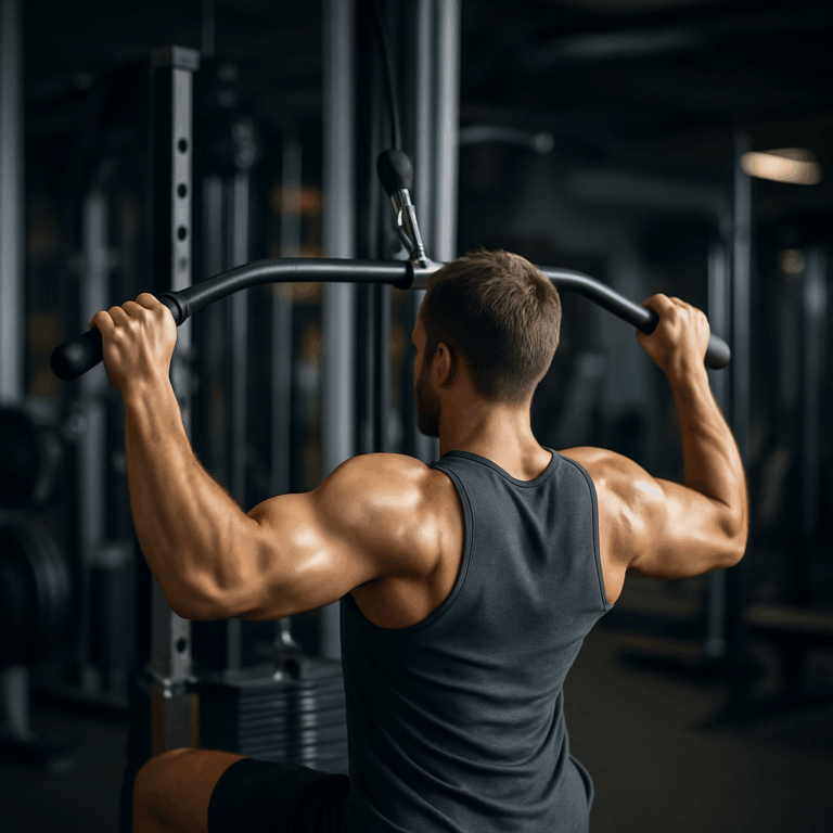 Lifter demonstrates How to lose fat without losing muscle