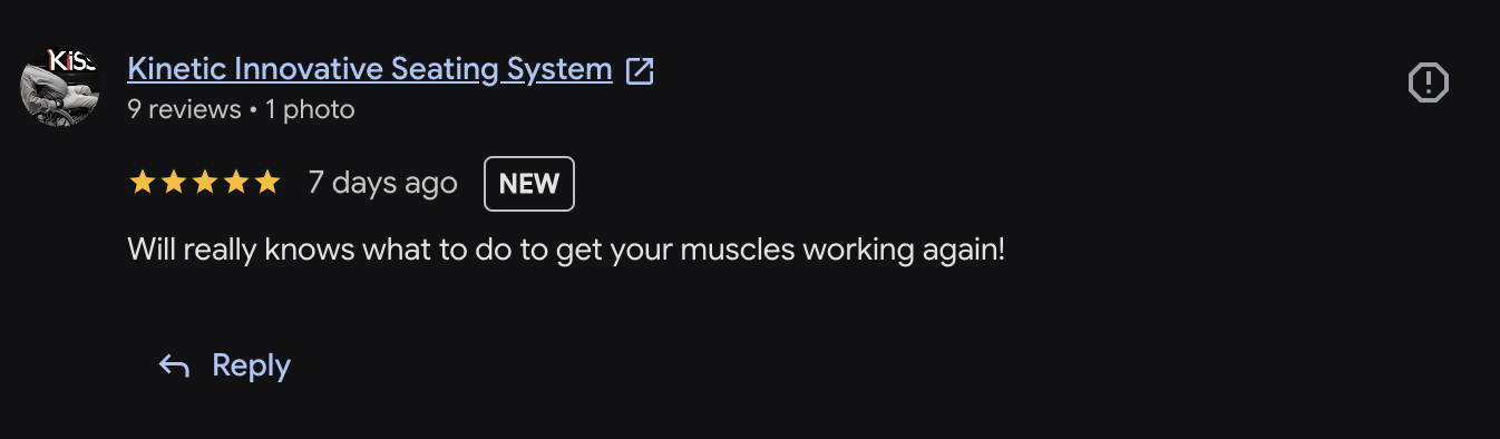 Google review — 5 stars — Will really knows what to do to get your muscles working again